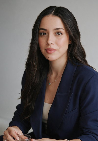 Rebeca Rojas Torres · retrato ejecutivo 3 de 4