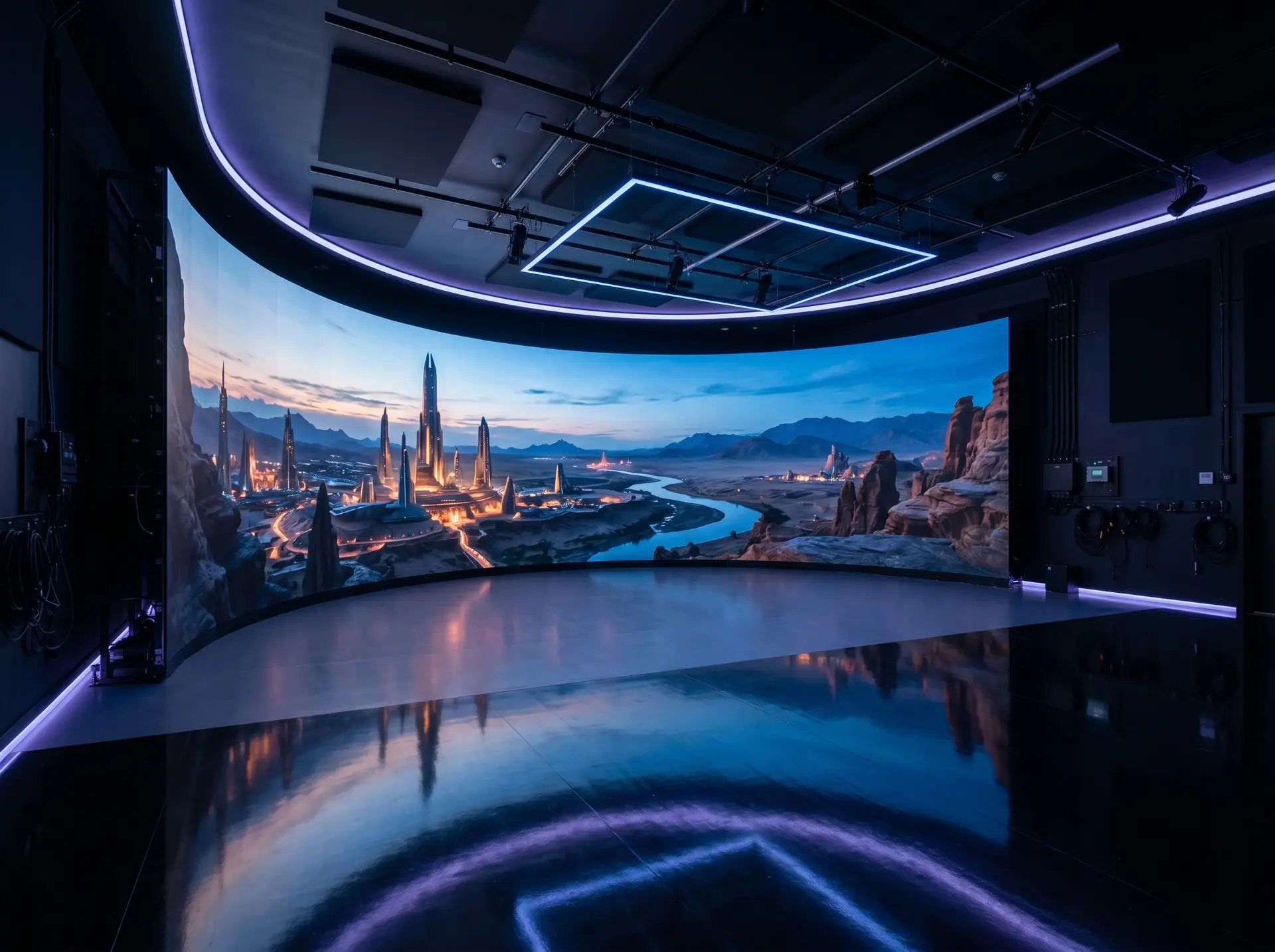 Set Virtual IA — muestra del trabajo de Soul Lens Studios, producción premium.